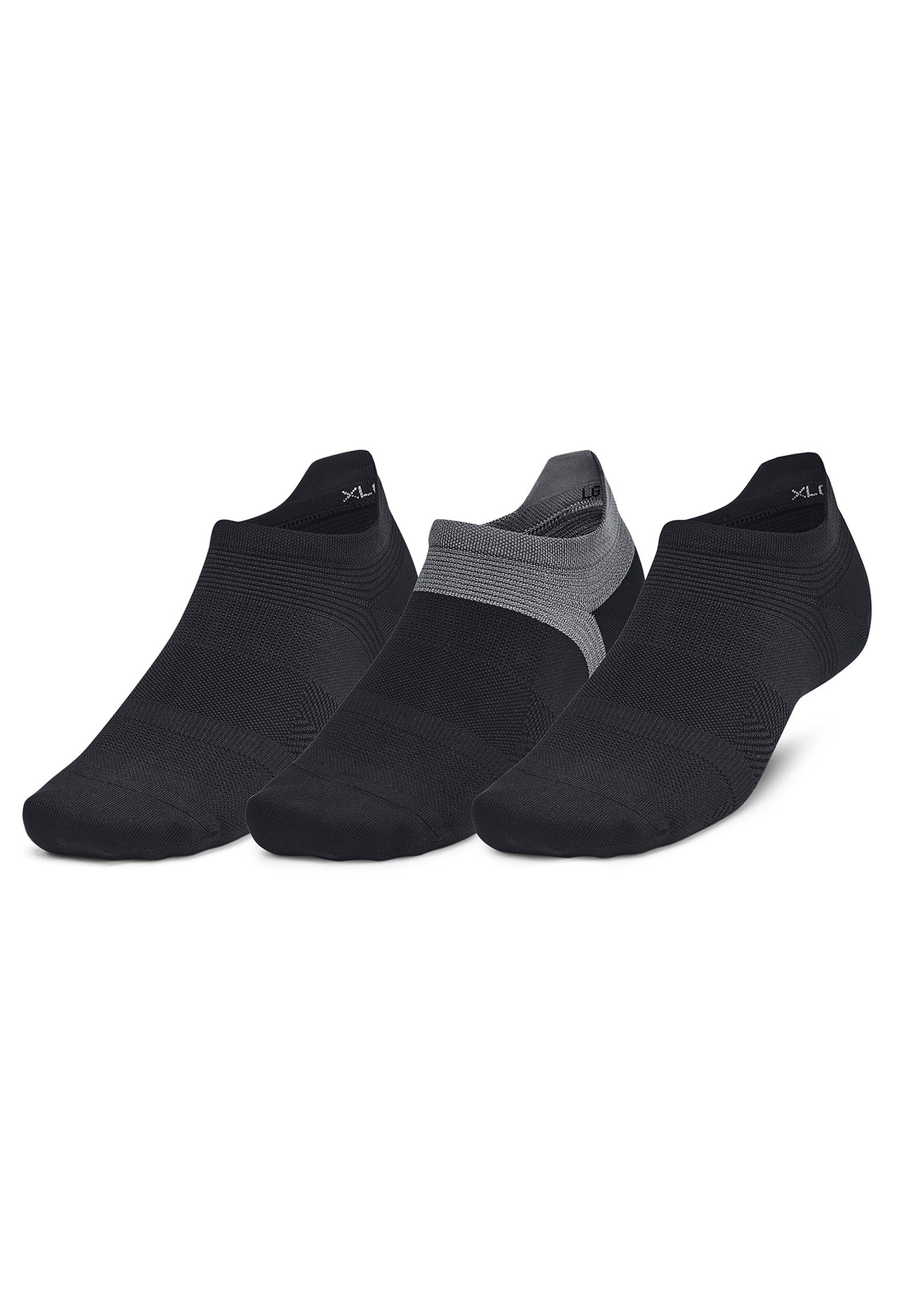 UNDER ARMOUR Sports socks in Black: front