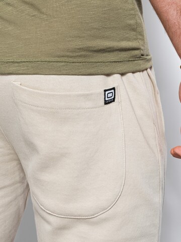 Ombre Slimfit Hose 'P948' in Beige