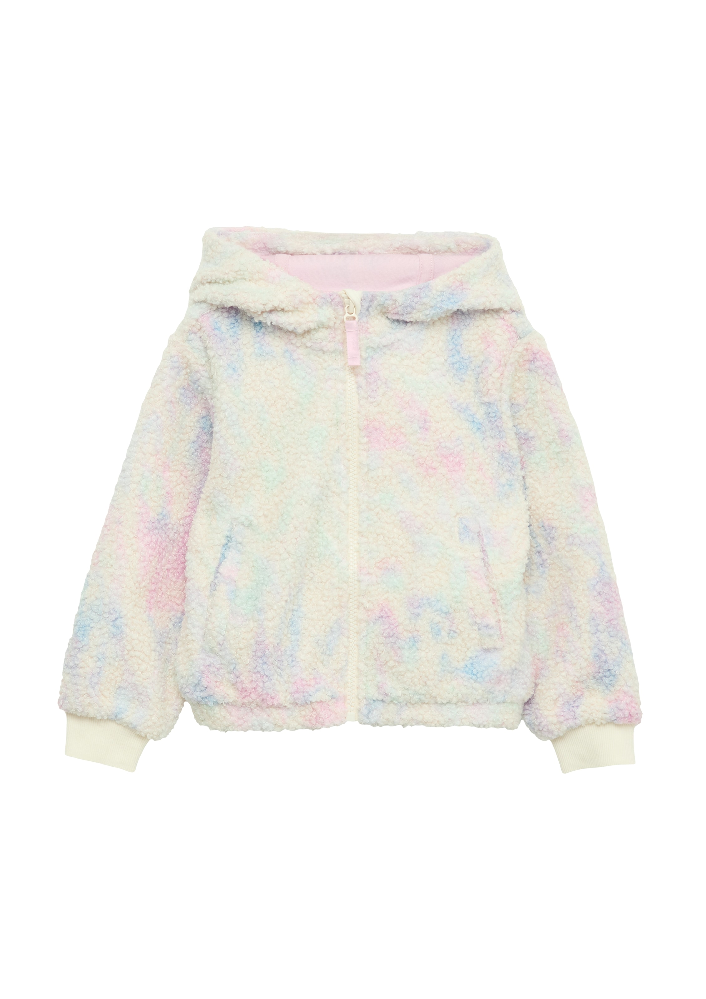 Veste en polaire s.Oliver en blanc : devant