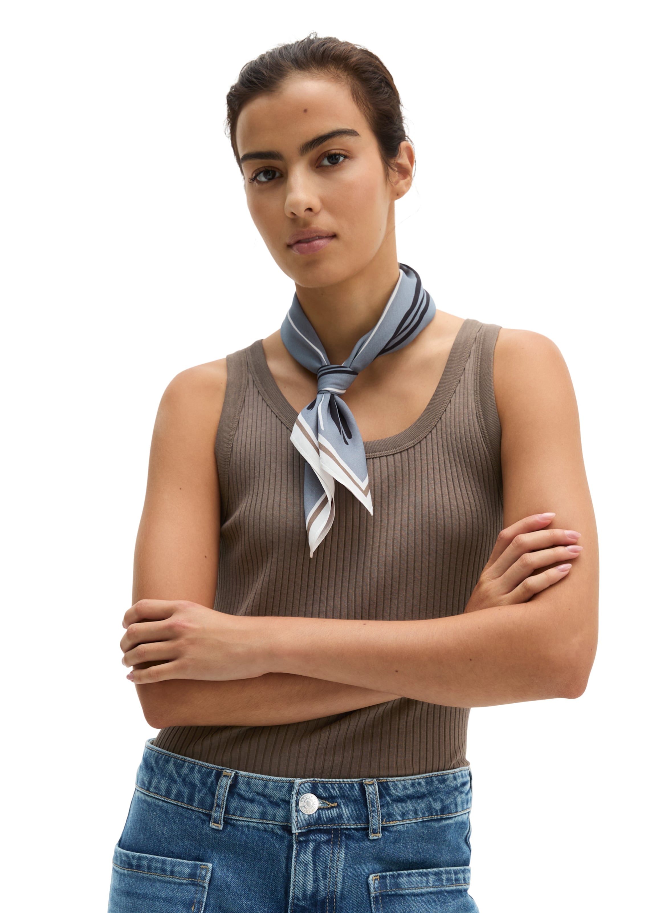 Marc O'Polo Scarf in Pink: front