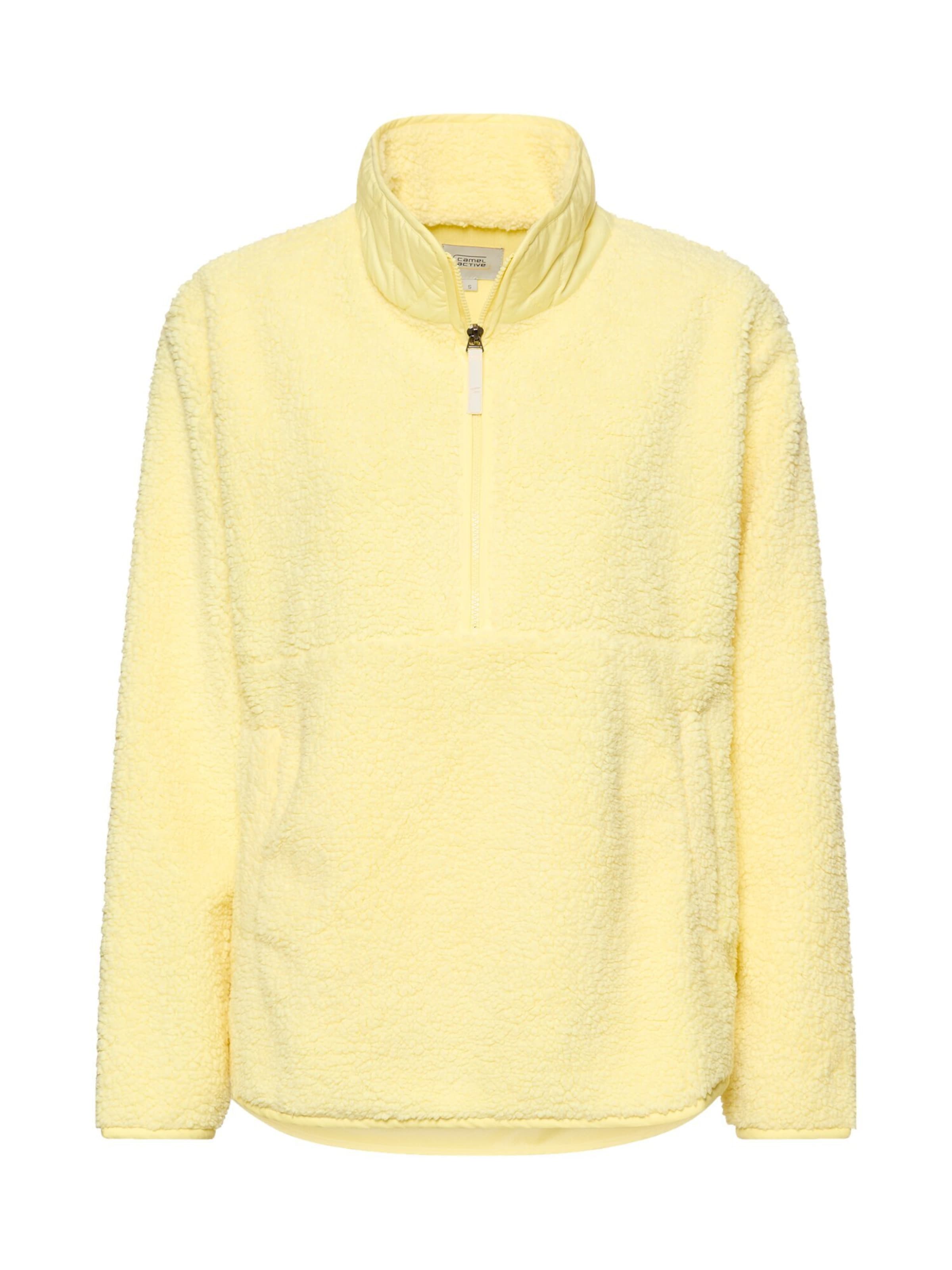 CAMEL ACTIVE Sweatshirt in Gelb: Vorderseite