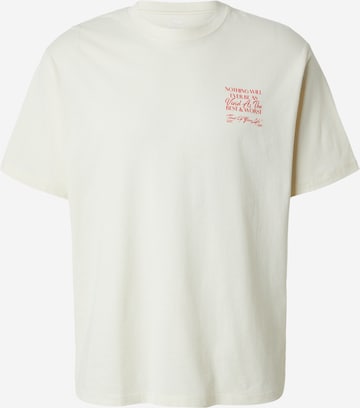 JACK & JONES Shirt 'JORTRENDY OBJECTS' in Wit: voorkant