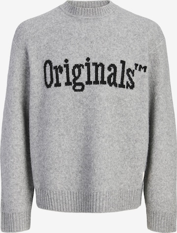 Pull-over 'JORMontreal Ollie' JACK & JONES en gris : devant