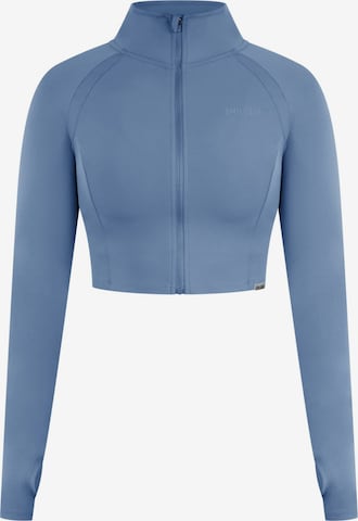 Smilodox Training Jacket 'Advance Pro' in Blue: front