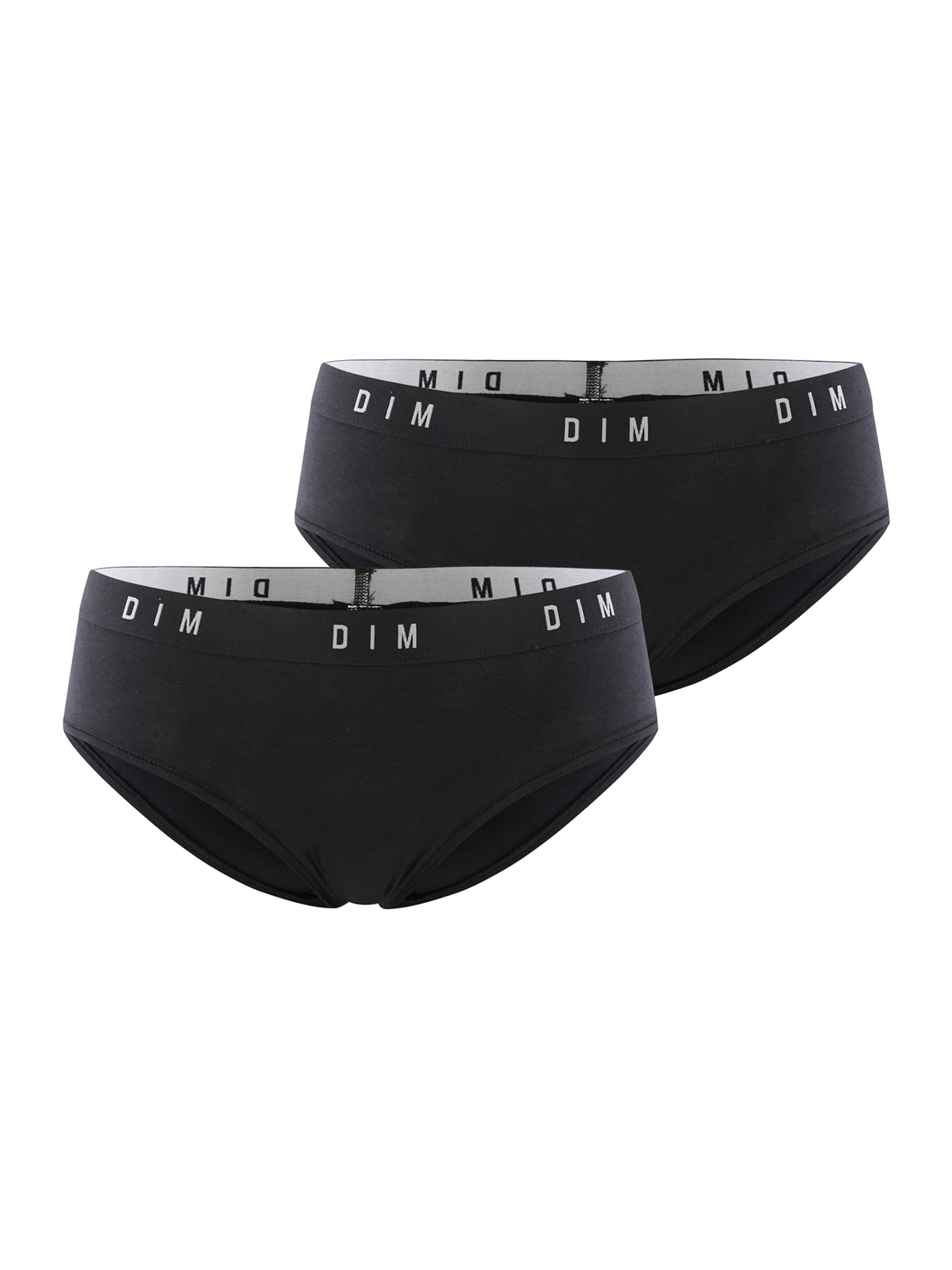 DIM Panty in Black: front