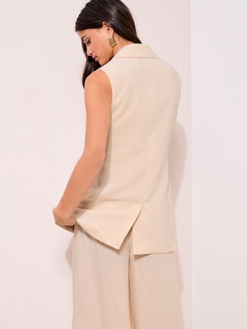 Friends Like These Gilet in Beige