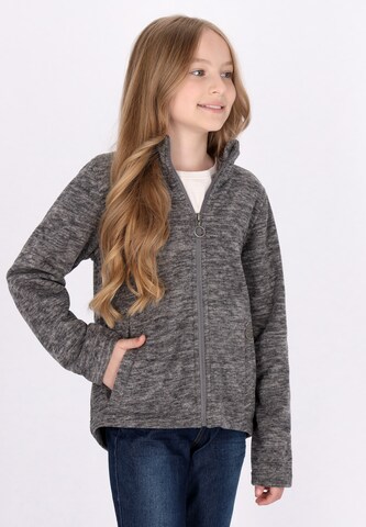 DreiMaster Maritim Fleece Jacket in Grey: front