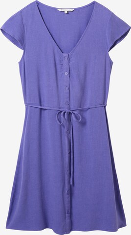 Robe TOM TAILOR DENIM en violet : devant