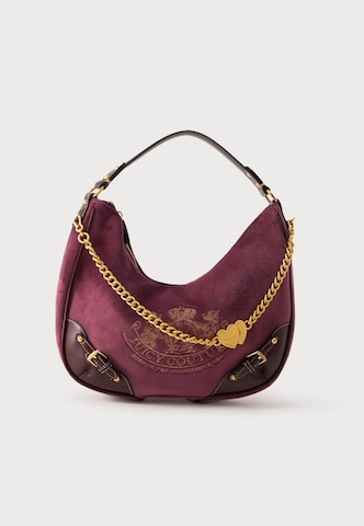 Juicy Couture - Bolso de hombro en lila: frente