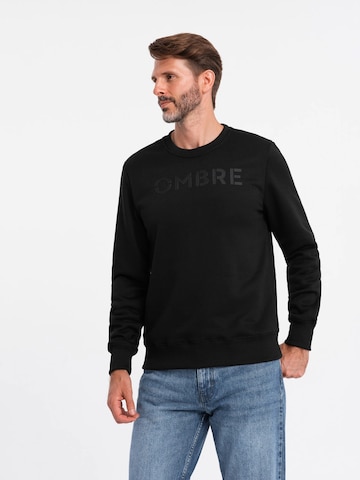 Ombre Sweatshirt 'OM-SSPS-0181' in Black