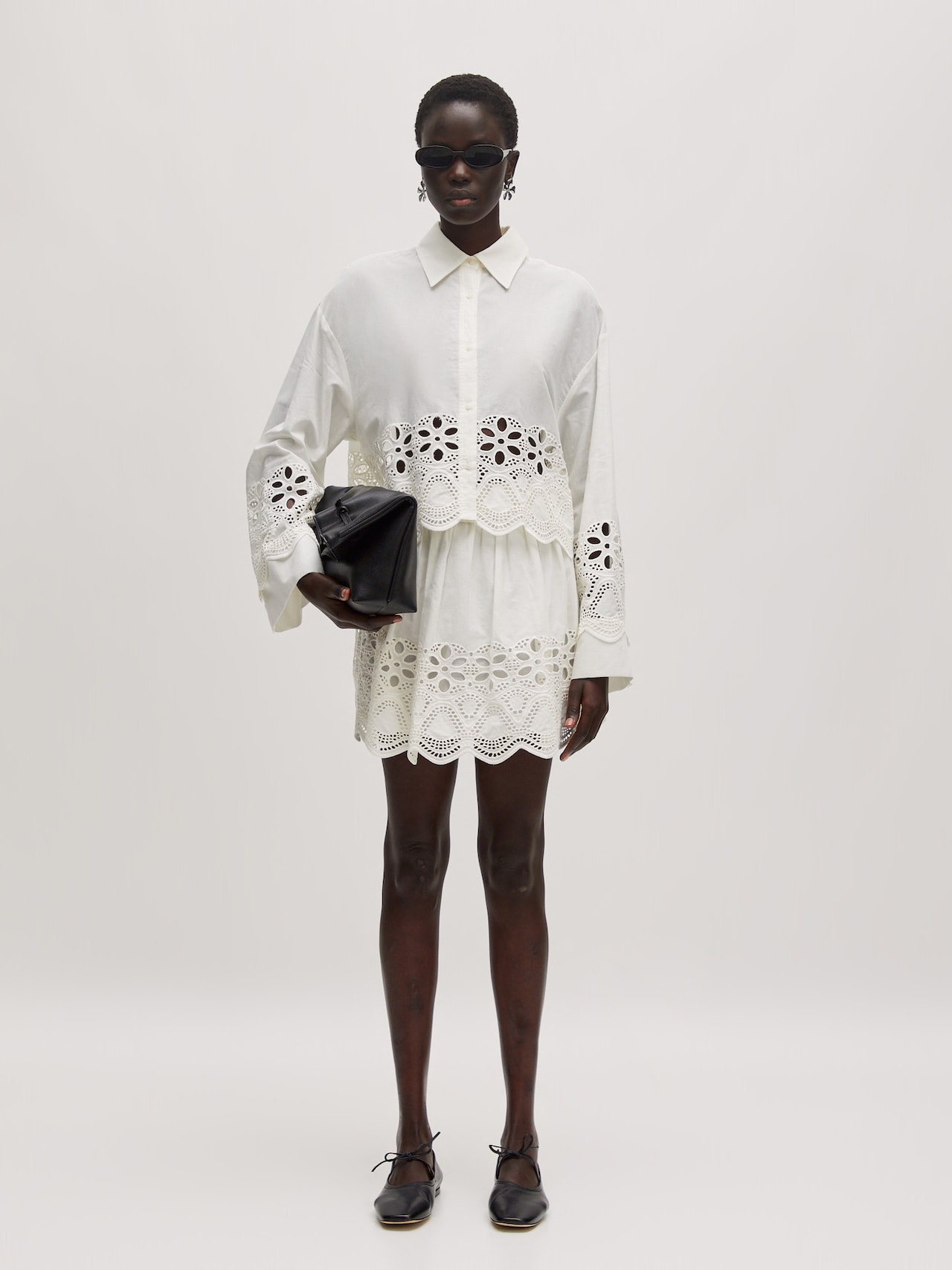 EDITED Chemisier 'Sophia' blanc