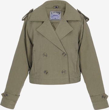 Veste mi-saison DreiMaster Vintage en vert : devant