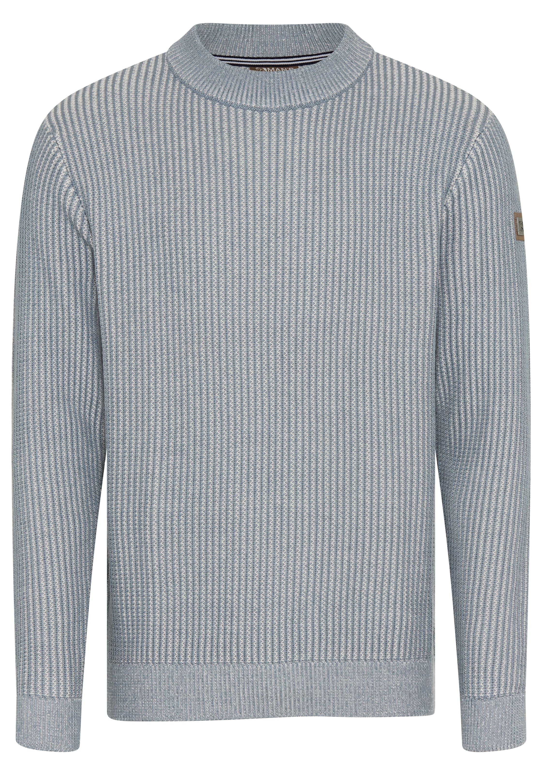 Man's World Sweater in Blue: front