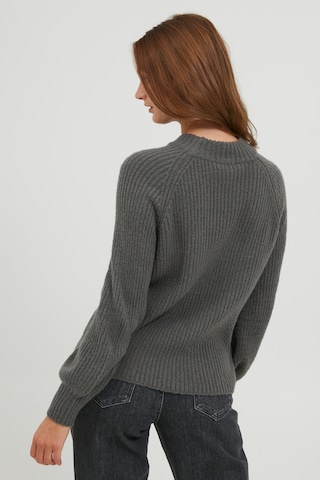 b.young Strickpullover "BYNORA" in Grau