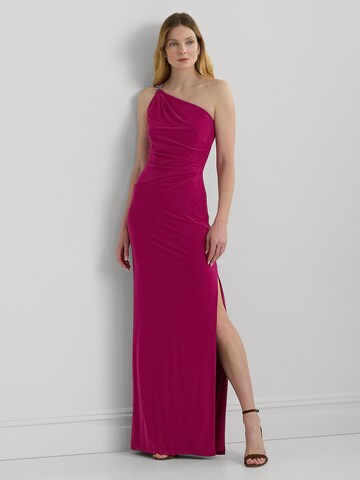 Lauren Ralph Lauren Βραδινό φόρεμα 'BELINA' σε ροζ