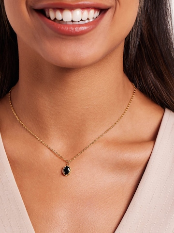 Lucardi Ketting 'Vintage' in Goud: voorkant