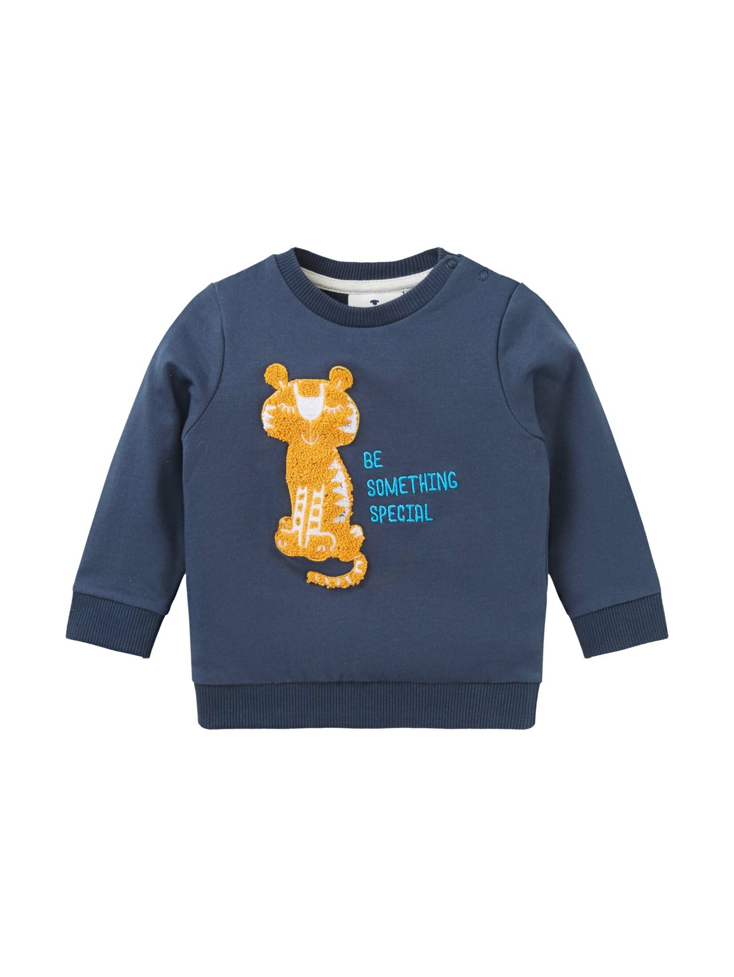 Kinder Kids (Gr. 92-140) TOM TAILOR Sweatshirt in Blau, Navy - SQ94888