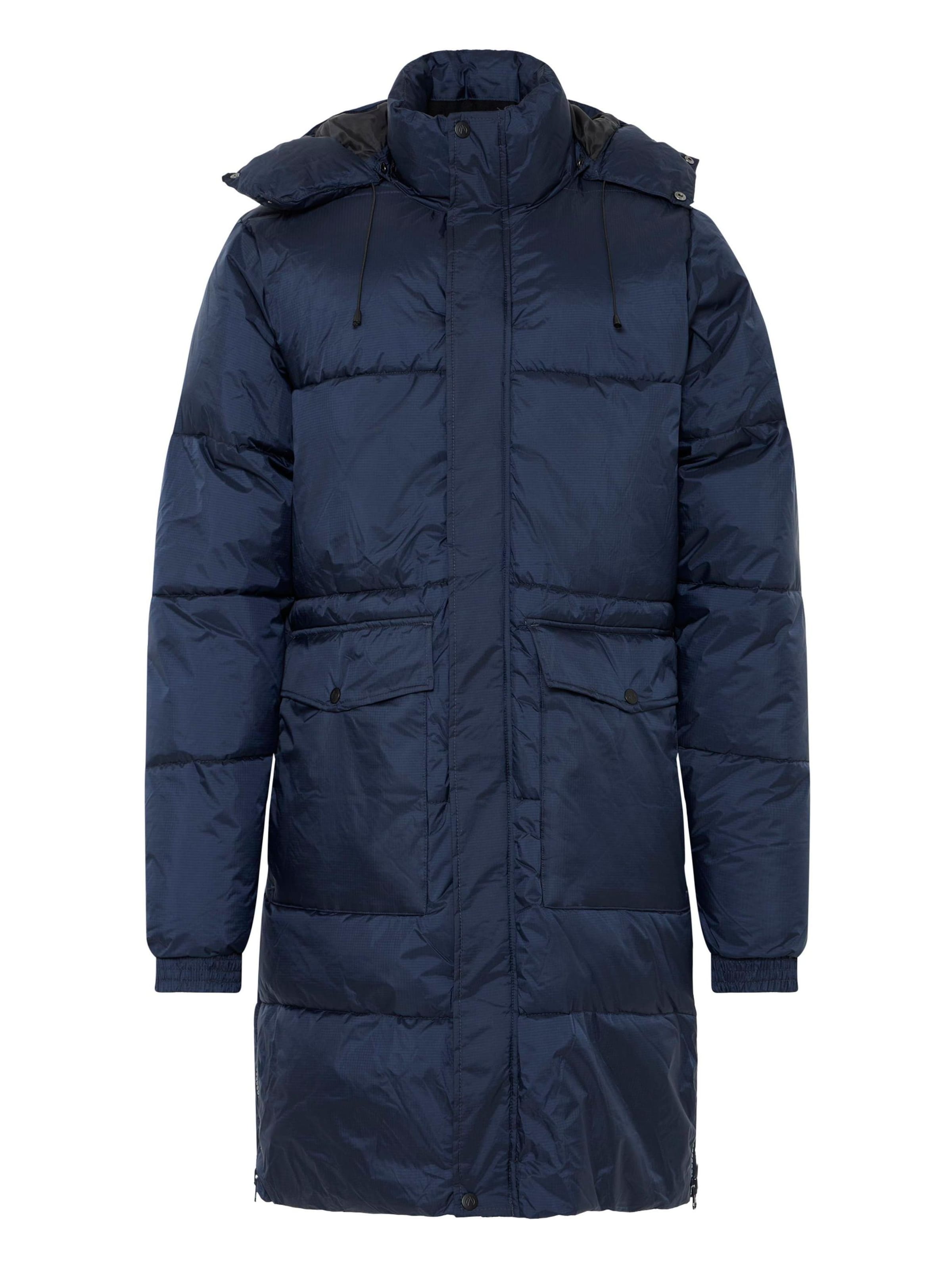 North Bend Steppmantel ' NBAmaro ' in Blau: Vorderseite