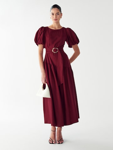 Willa Dress 'ELONA' in Red