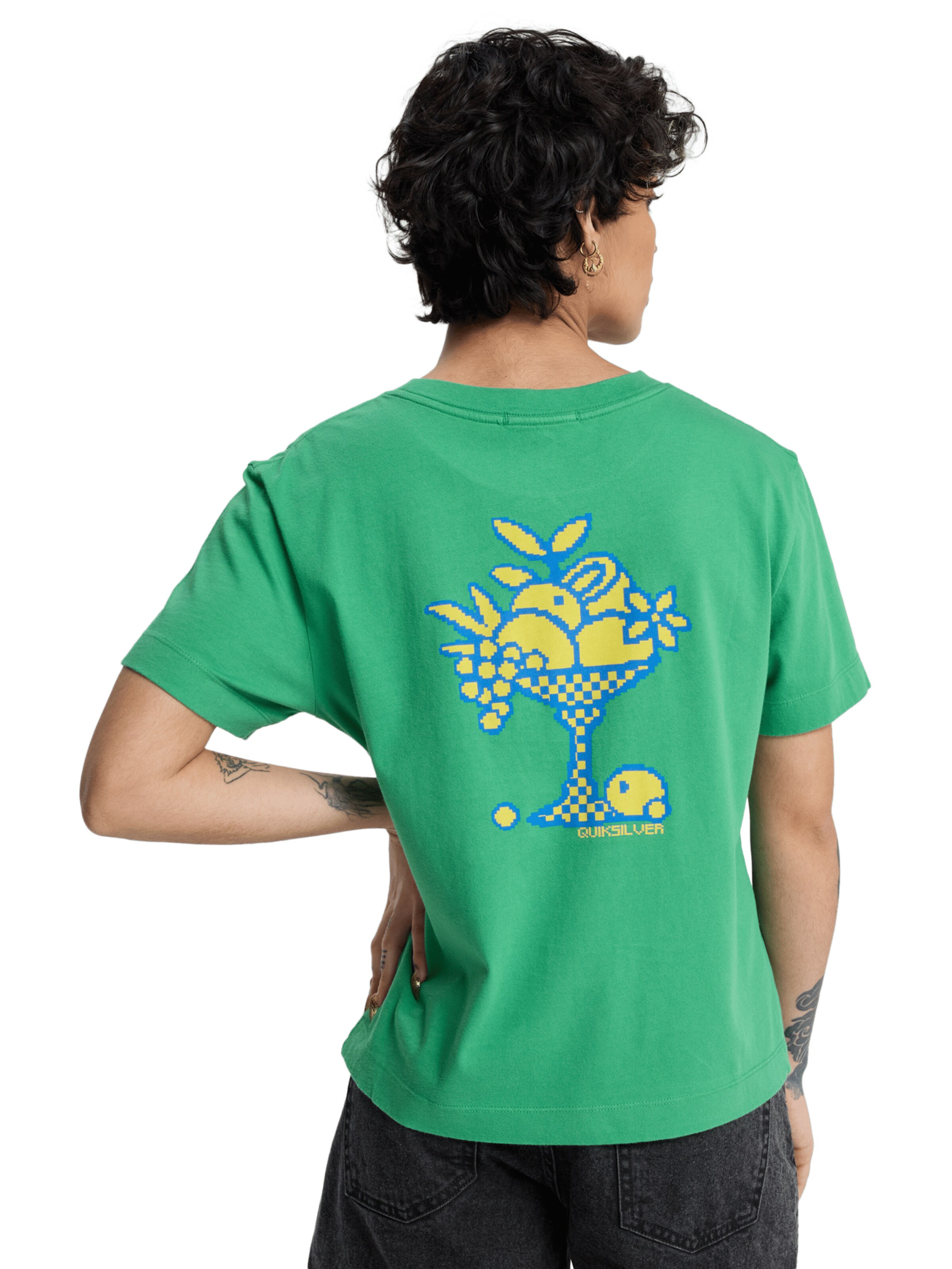 QUIKSILVER Shirt in Green