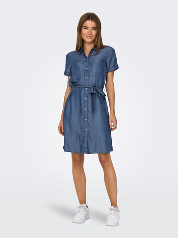 JDY - Vestidos camiseiros 'JASPER' em azul