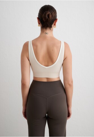 Bustier Soutien-gorge de sport Aim'n en beige