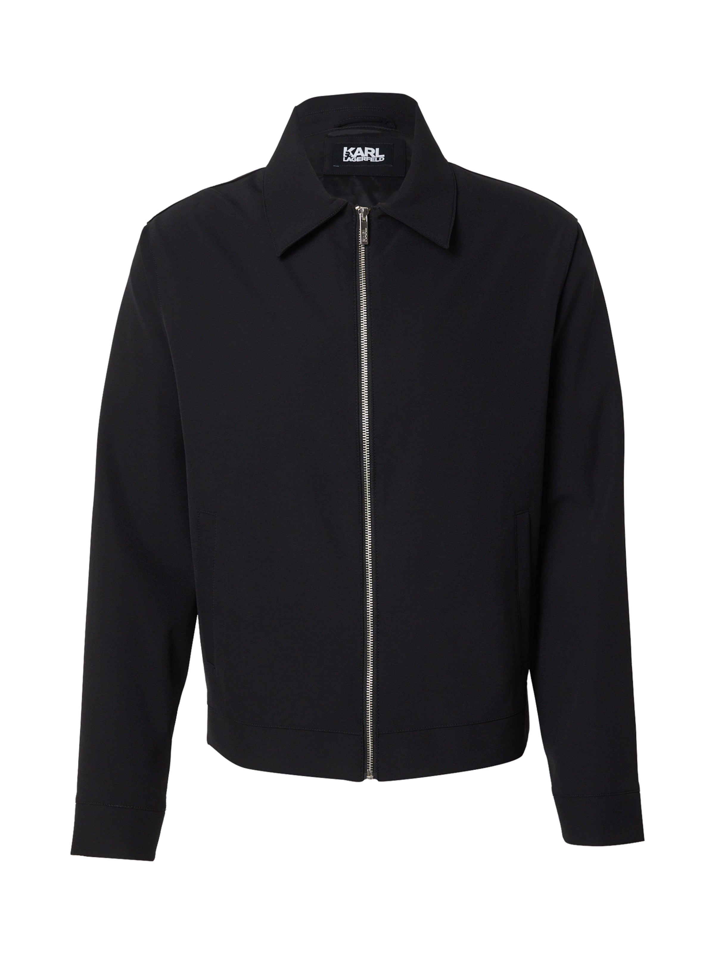 Karl Lagerfeld Átmeneti dzseki - fekete: elől