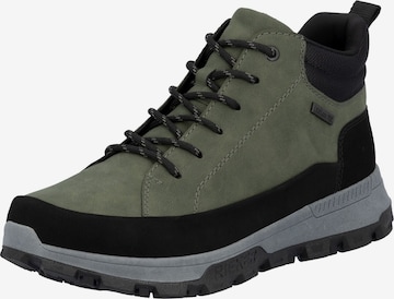 Bottes à lacets Rieker en noir : devant