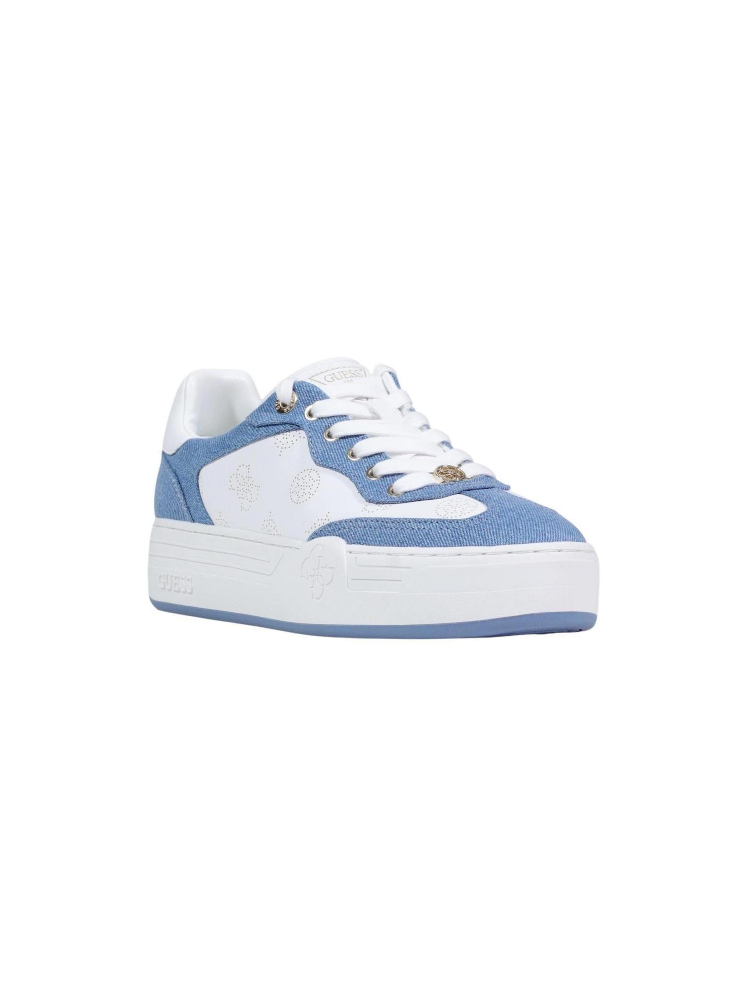 Sneaker bassa 'SWOLE4 FLPSW4 DEN12' di GUESS in blu