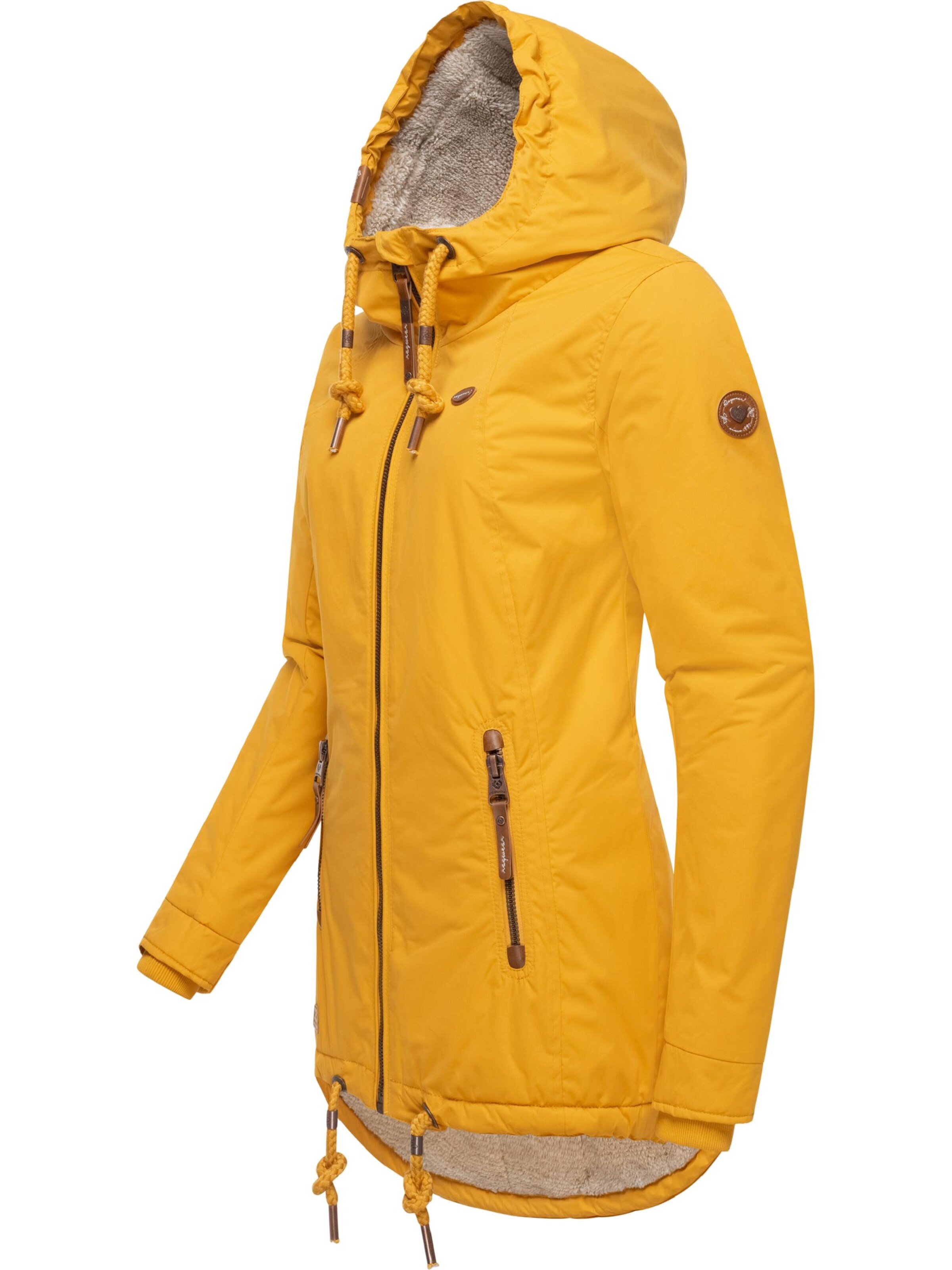Veste d’hiver 'Zuzka' Ragwear en jaune