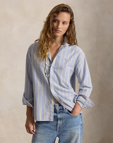 Polo Ralph Lauren Blouse in Blue: front