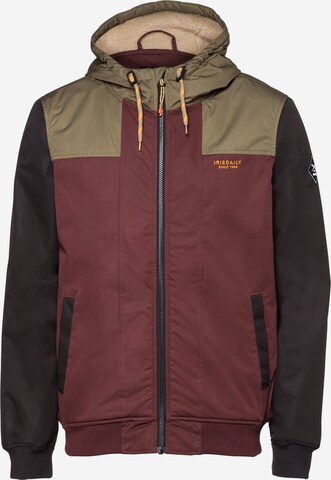 Iriedaily Regular fit Between-season jacket in Brown: front