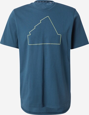 ADIDAS SPORTSWEARTehnička sportska majica 'Future Icons' - plava boja: prednji dio
