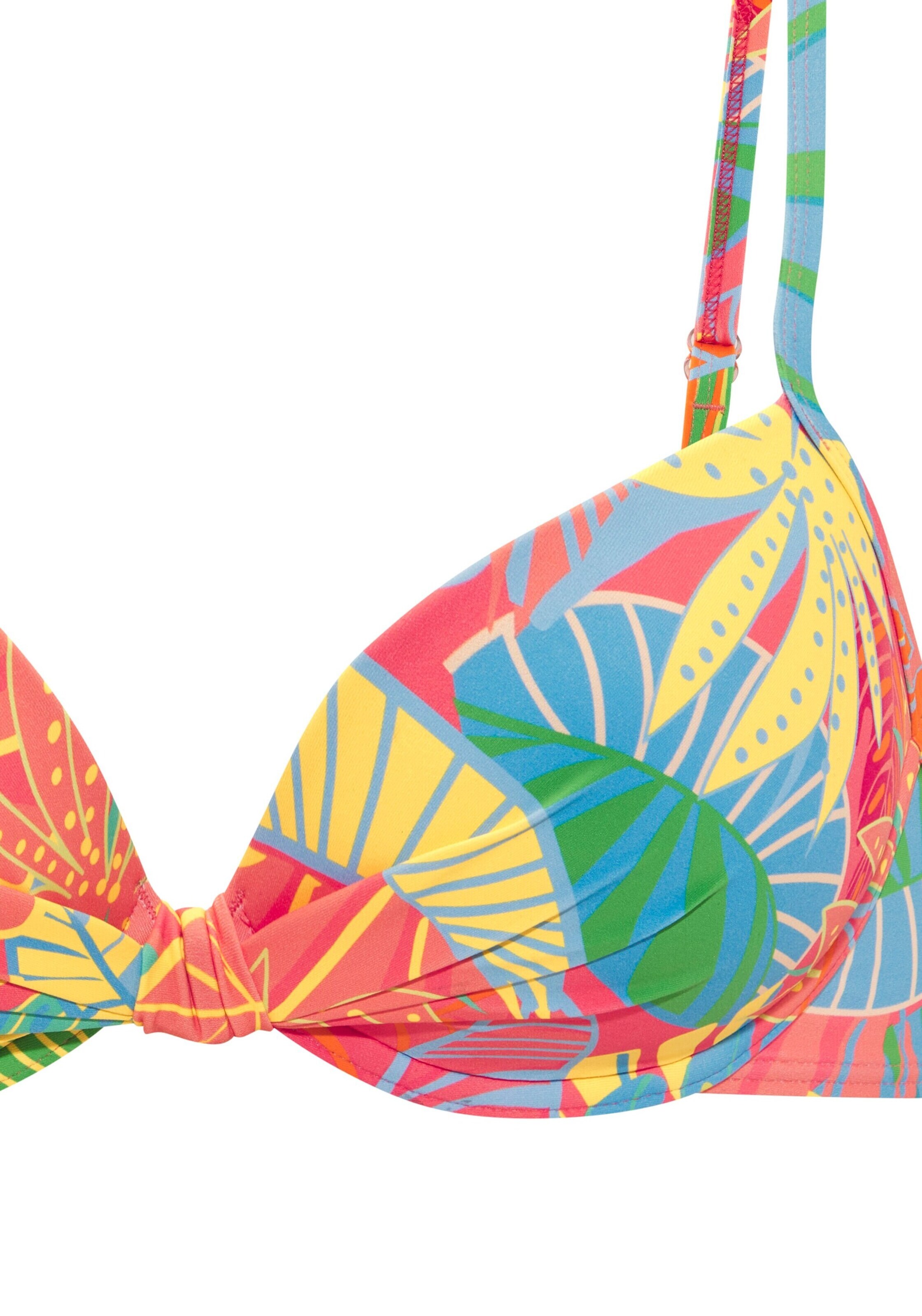s.Oliver Classic Bikini Top in Orange