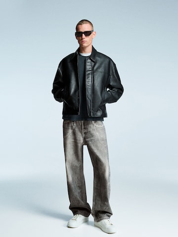 Loosefit Jean Bershka en noir