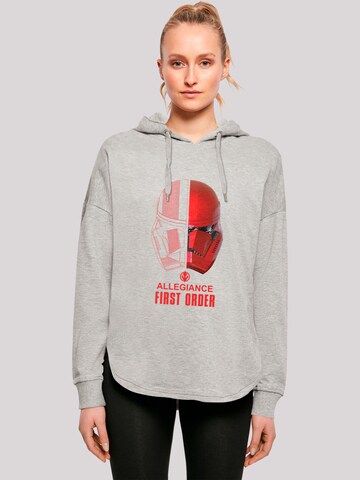 F4NT4STIC Sweatshirt 'Allegiance First Order' in Grey: front