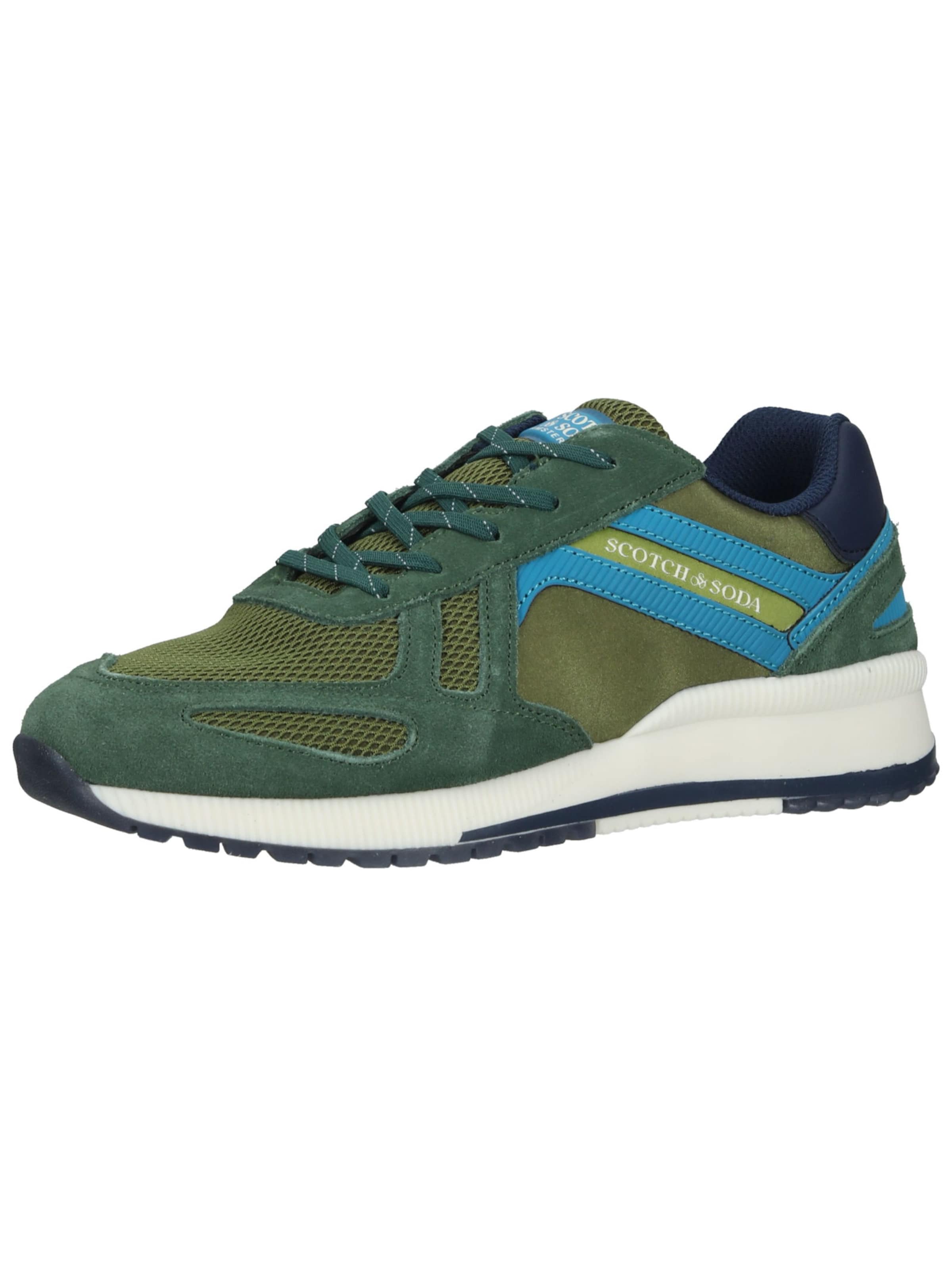Sneaker di SCOTCH & SODA in verde: frontale