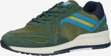 SCOTCH & SODA Sneakers in Groen: voorkant