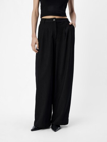 Regular Pantalon 'RILLA' OBJECT en noir : devant