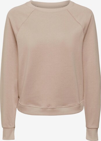 Sweat de sport ESPRIT en beige : devant