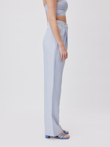 LeGer by Lena Gercke Loose fit Pleat-Front Pants 'Cassandra' in Blue