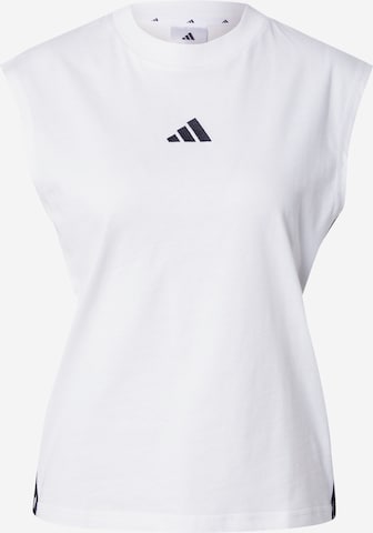 balta ADIDAS SPORTSWEAR Sportiniai marškinėliai be rankovių: priekis