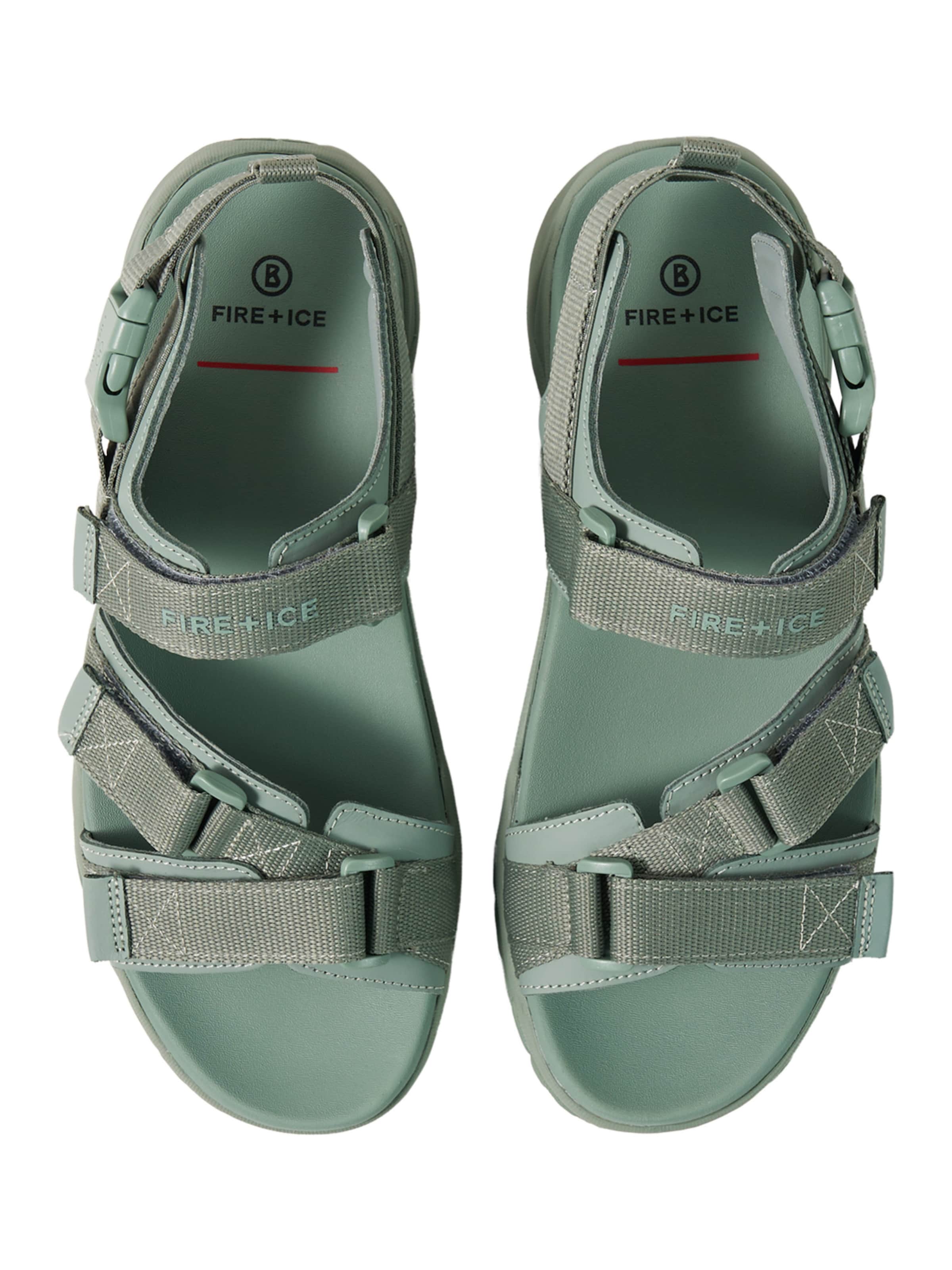Bogner Fire + Ice Sandals 'Lake' in Green