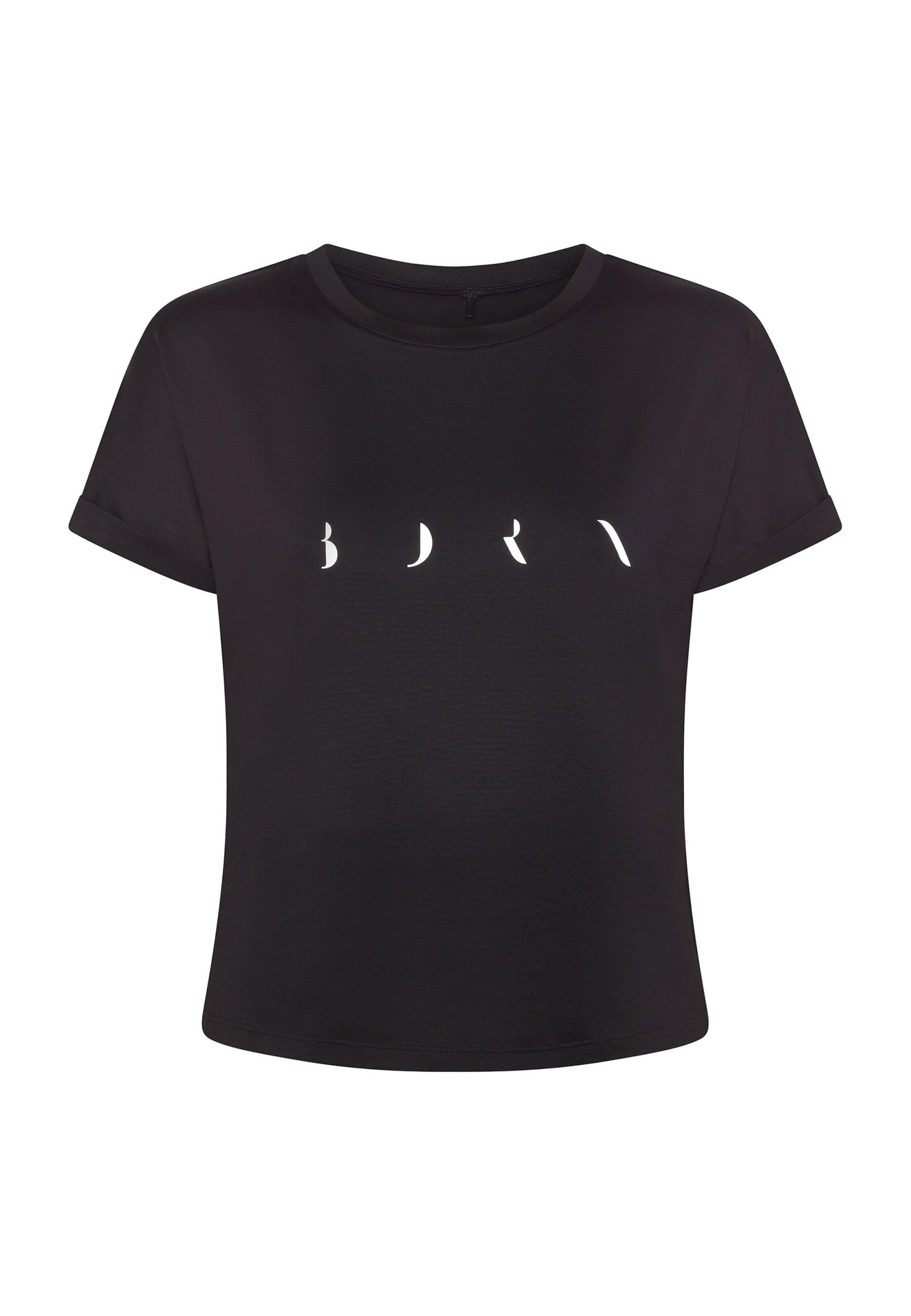 Born Living Yoga Funktionsshirt 'Azami' in Schwarz: Vorderseite