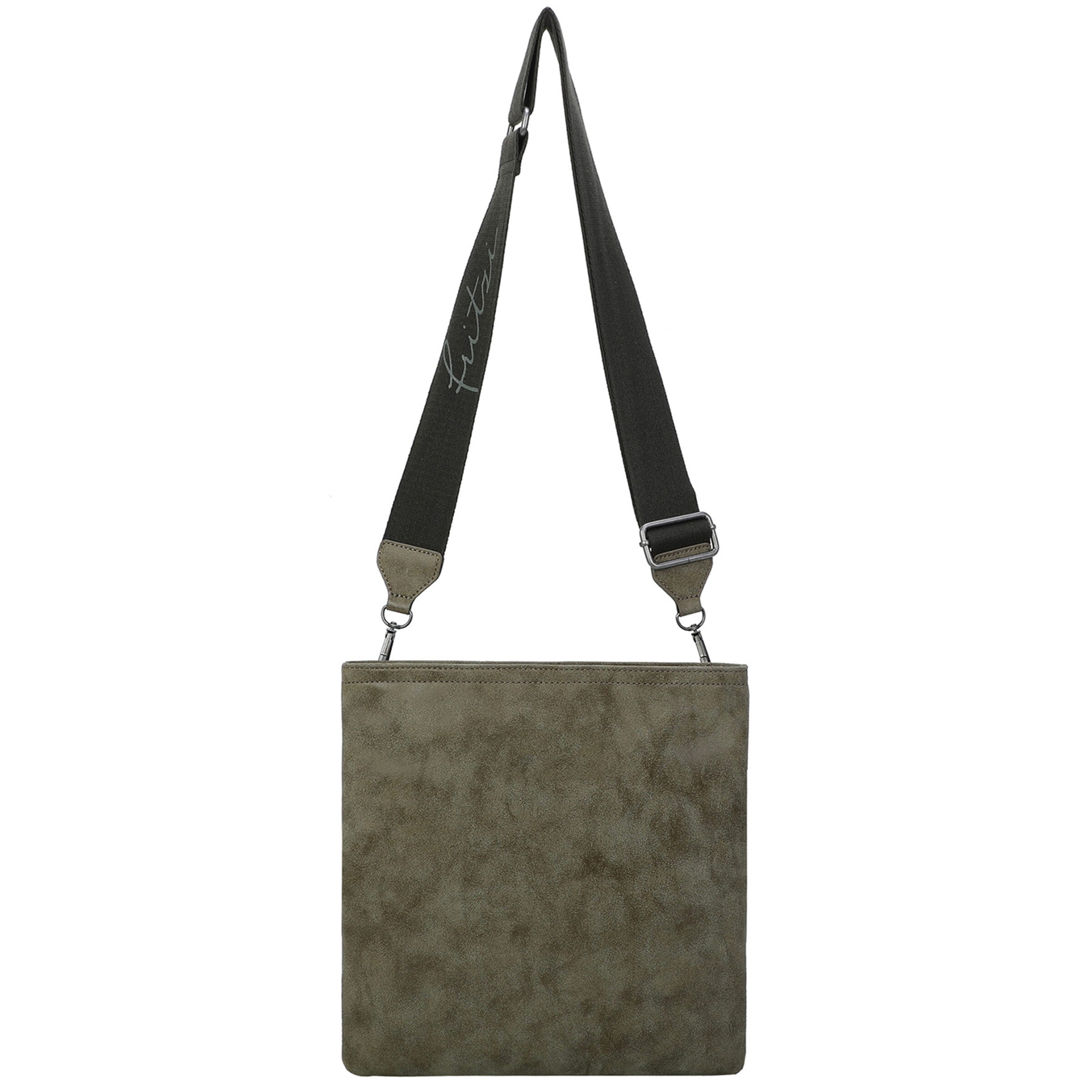 Fritzi aus Preußen Crossbody bag 'Ronja' in Green: front