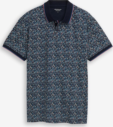 Tricou de la TOM TAILOR pe albastru: față