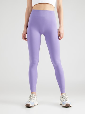 ONLY PLAY - Skinny Calças de desporto 'JAIA' em roxo: frente