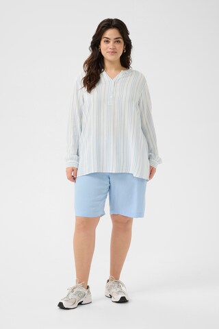 KAFFE CURVE Blouse 'KCMille' in White
