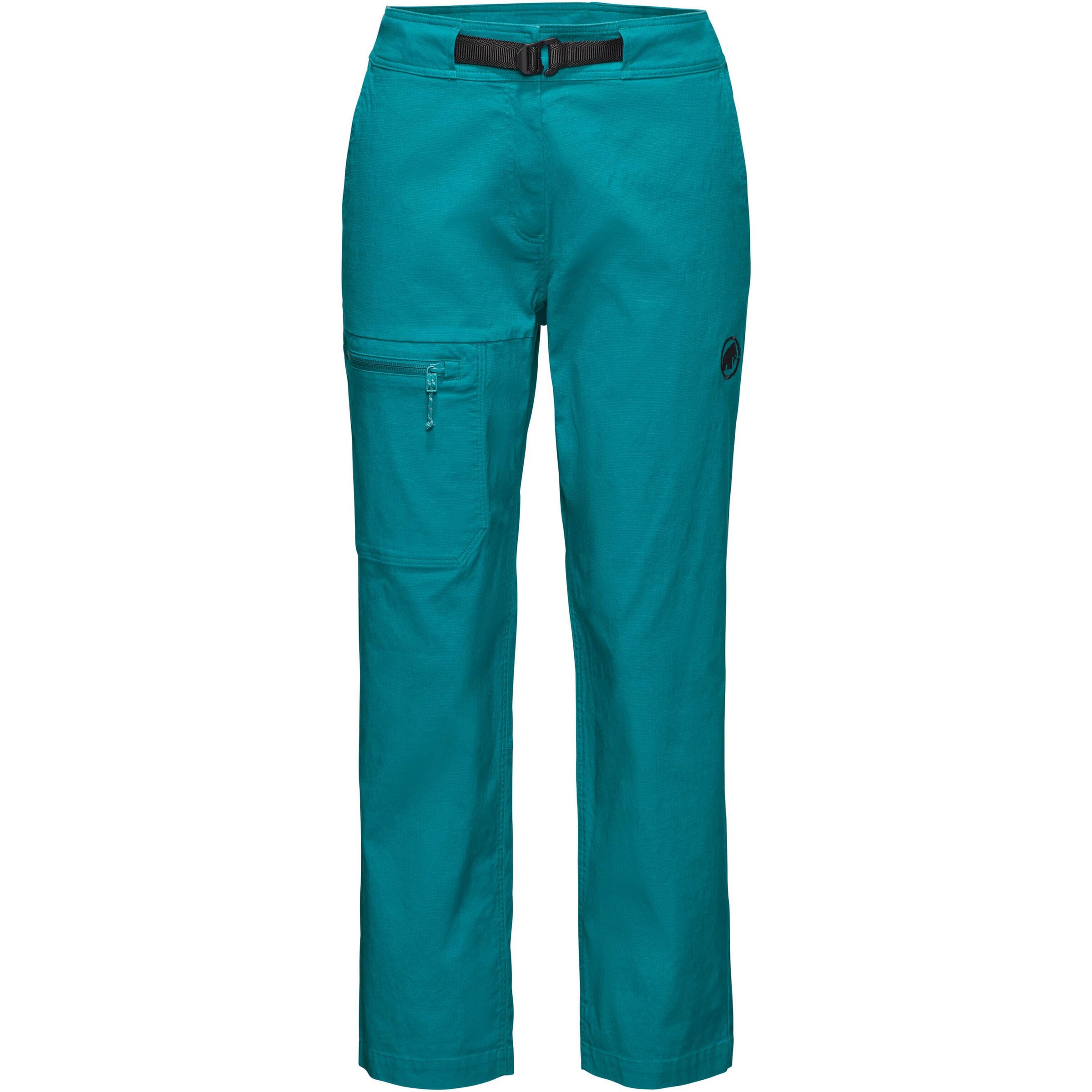 MAMMUT Regular Outdoor Pants 'Tamaro' in Blue: front