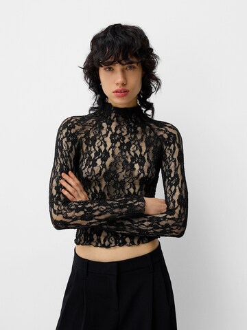 Bershka Shirts i sort: forside